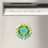 Braziliaanse wapenschild magneet (Insitu (Vaatwasser))