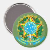 Braziliaanse wapenstilstand Magnet (Voorkant / Achterkant)