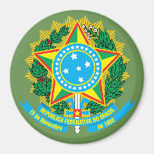 Braziliaanse wapenstilstand Magnet (Voorkant)