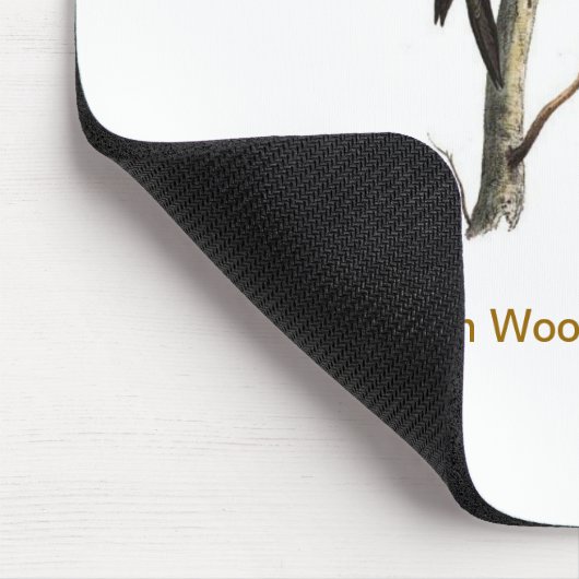 Braziliaanse Woodpeckervogel Mousepad Muismat (Hoek)
