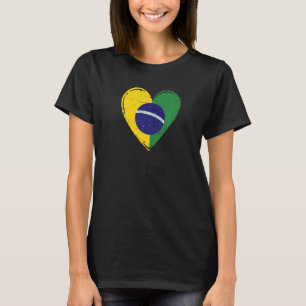 Braziliaanse wortels - Braziliaanse vlag 1 T-shirt