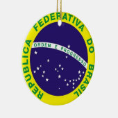 BRAZILIAN Flag Ornament (Rechts)