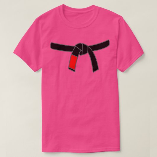 Brazilian Jiu Jitsu BJJ Black Belt T-shirt (Design voorkant)