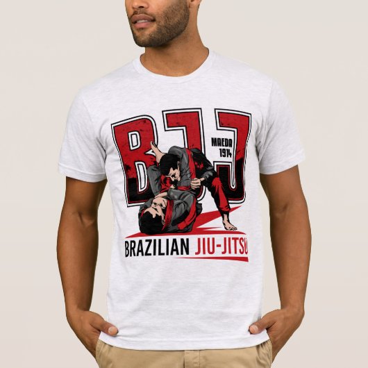 Brazilian Jiu-Jitsu Martial Arts T-shirt (Voorkant)