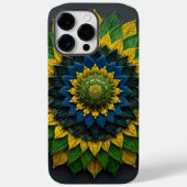 Brazilian Leaf Mandala - Phone Case (Achterkant)