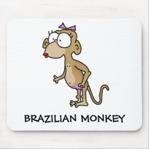 Brazilian Monkey Mousepad Muismat