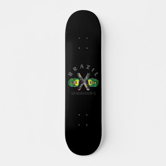 Brazilië 1975 Generation X Skateboard (Voorkant)
