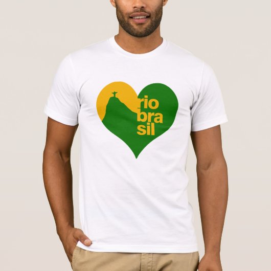 Brazilië 2014 RJ T-shirt (Voorkant)