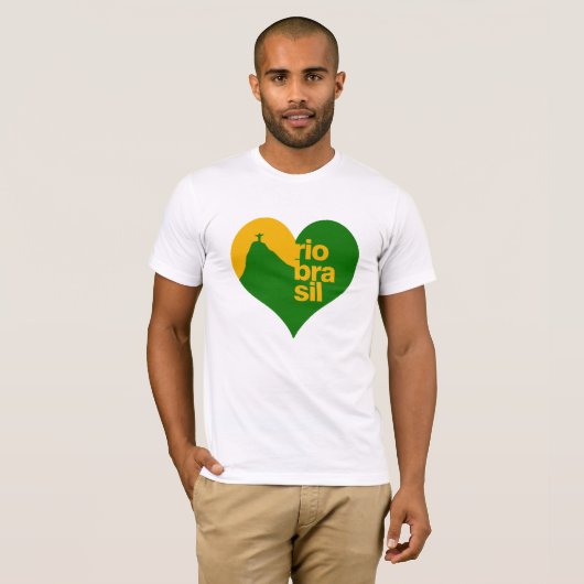 Brazilië 2014 RJ T-shirt (Voorkant volledig)