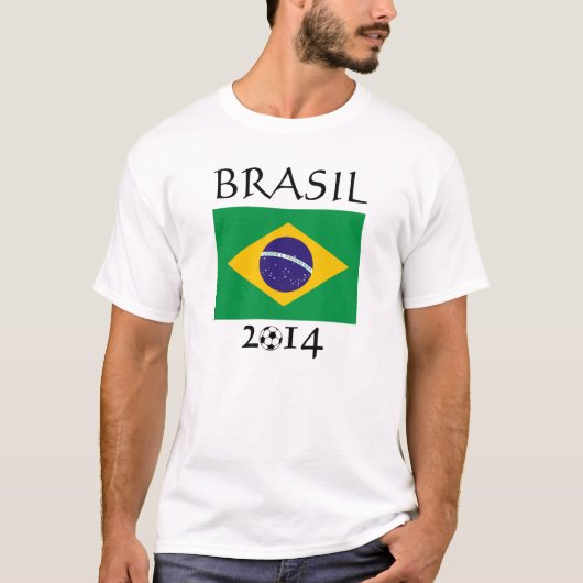Brazilië 2014 t-shirt (Voorkant)