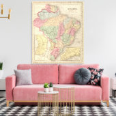 Brazilië 3 canvas afdruk (Insitu (Woonkamer))