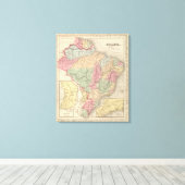 Brazilië 3 canvas afdruk (Insitu (Houten vloer))