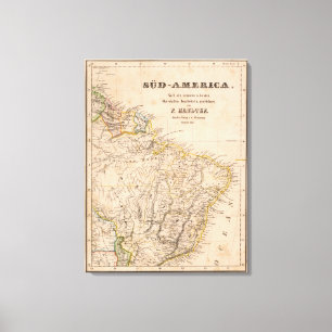 Brazilië 5 canvas afdruk