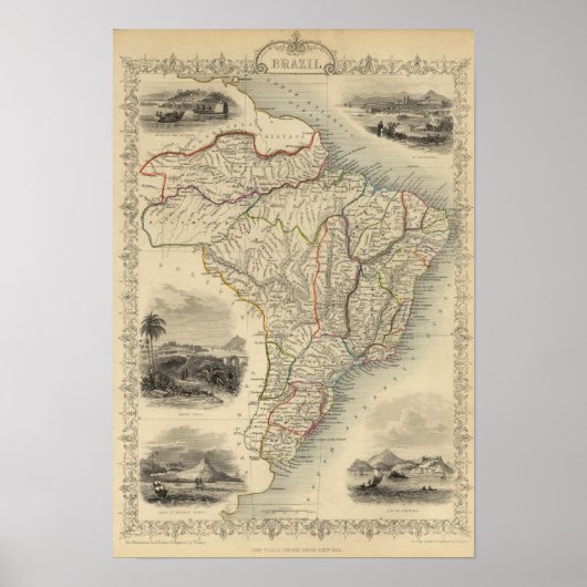 Brazilië 6 poster (Voorkant)