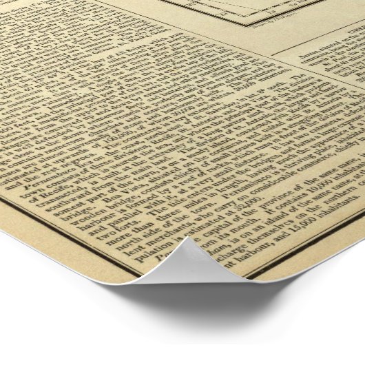 Brazilië 6 poster (Hoek)