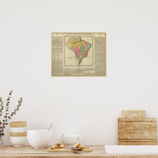 Brazilië 6 poster (Keuken)