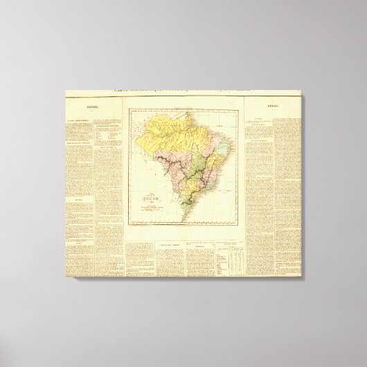 Brazilië 7 canvas afdruk (Voorkant)