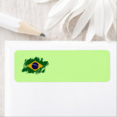 BRAZILIË Adreslabel Etiket (Insitu)