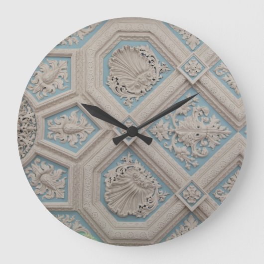 Brazilië, Amazon, Manaus. Manaus Opera House Grote Klok (Voorkant)