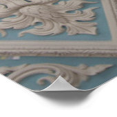 Brazilië, Amazon, Manaus. Manaus Opera House Poster (Hoek)