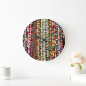 Brazilië, Amazon, Manaus. Typisch Braziliaans Grote Klok (Huis)