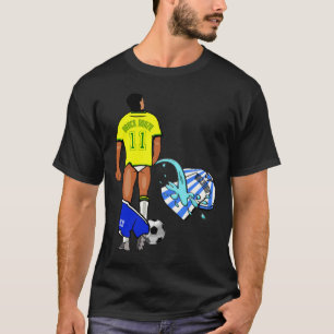 Brazilië Argentijnse rivaal clássico mundial T-shirt