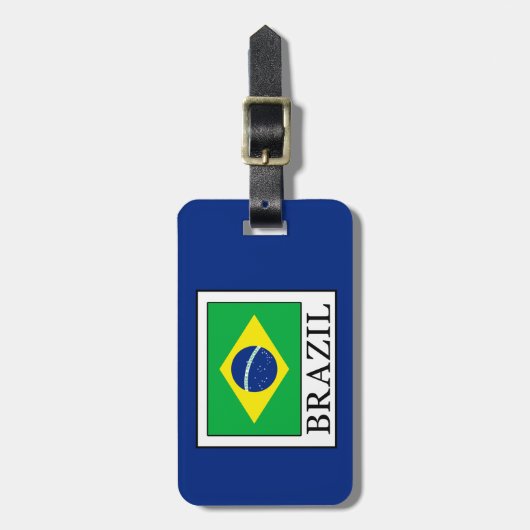 Brazilië Bagagelabel (Voorkant verticaal)
