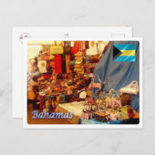 Brazilië - Bahama's - stroommarkt - Briefkaart (Voorkant / Achterkant)
