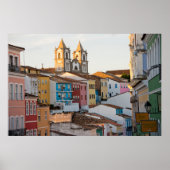 Brazilië, Bahia, Salvador, de oudste stad Poster (Voorkant)