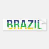BRAZILIË - Brasil Bumpersticker (Voorkant)