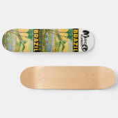 BRAZILIË  BRASIL Skateboard (Horizontaal)