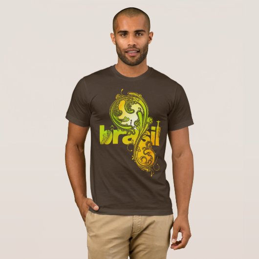 BRAZILIË - Brasil T-shirt (Voorkant volledig)