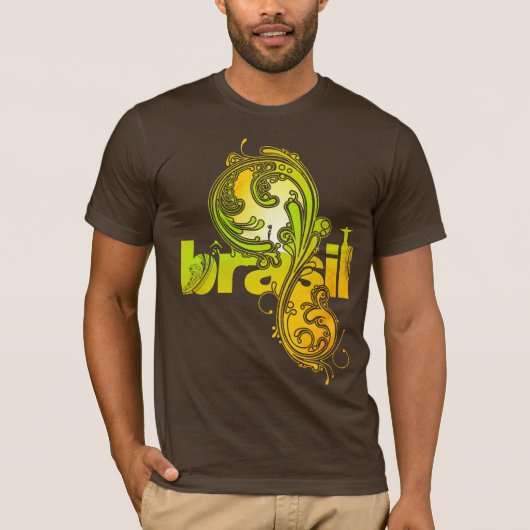 BRAZILIË - Brasil T-shirt (Voorkant)