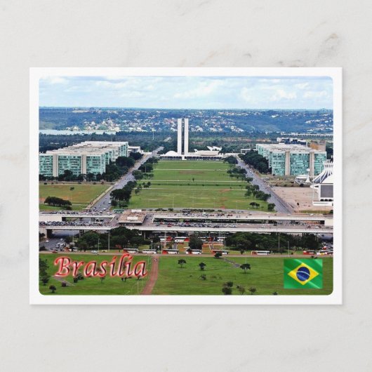 Brazilië - Brasilia - Briefkaart (Voorkant)