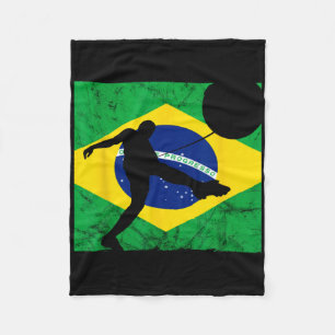 Brazilië Brasiliaans Brazilië Voetbal Braziliaanse Fleece Deken