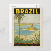 Brazilië Braziliaans Toerisme Reizen Briefkaart (Voorkant / Achterkant)