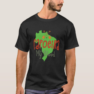Brazilië Braziliaanse Dans Karate Sport Vechters C T-shirt