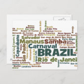 BRAZILIË Briefkaart (Voorkant / Achterkant)