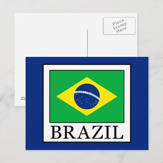 Brazilië Briefkaart (Voorkant / Achterkant)