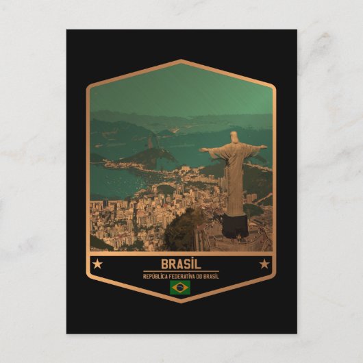 Brazilië Briefkaart (Voorkant)