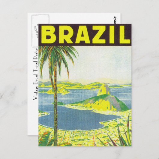 Brazilië Briefkaart (Voorkant / Achterkant)
