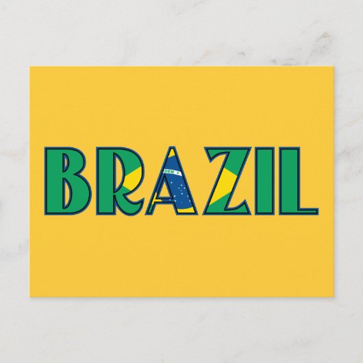 Brazilië Briefkaart (Voorkant)
