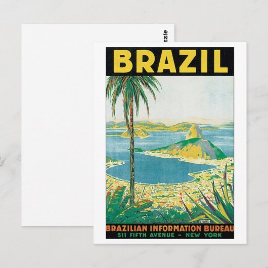 Brazilië Briefkaart (Voorkant / Achterkant)