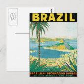  Brazilië Briefkaart (Voorkant / Achterkant)