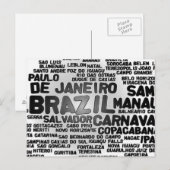 BRAZILIË Briefkaart (Voorkant / Achterkant)