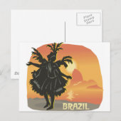 Brazilië Briefkaart (Voorkant / Achterkant)