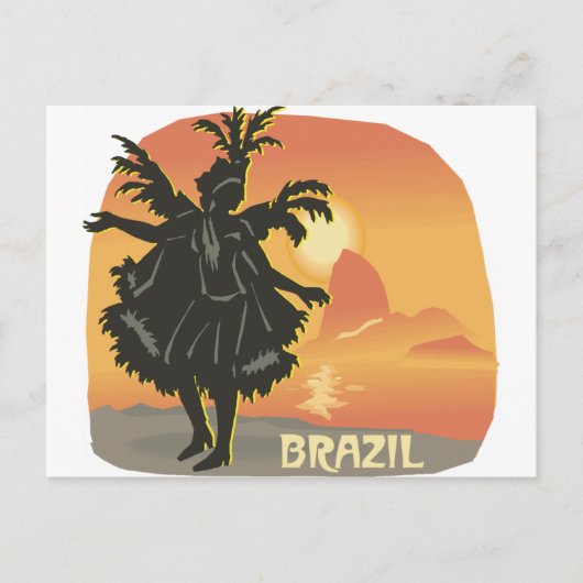 Brazilië Briefkaart (Voorkant)