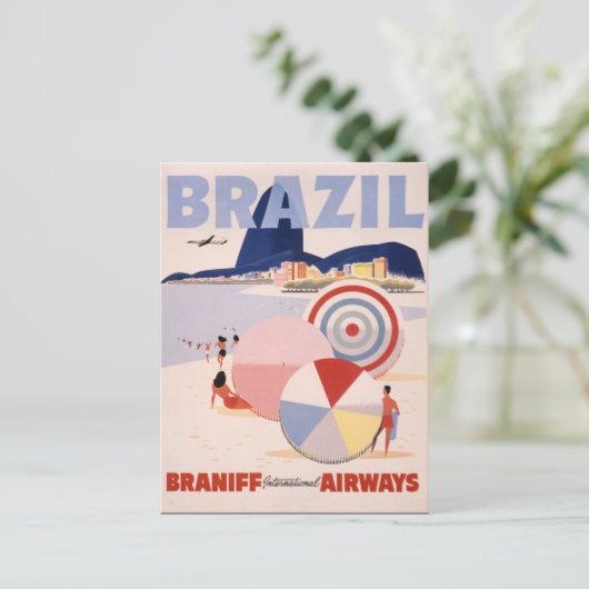 Brazilië Briefkaart (Staand voorkant)