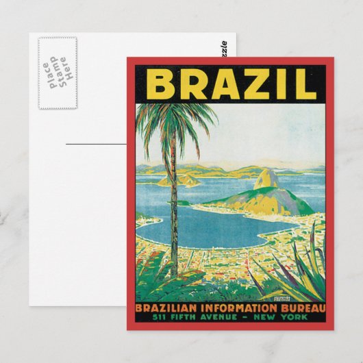 Brazilië Briefkaart (Voorkant / Achterkant)