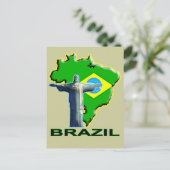 Brazilië Briefkaart (Staand voorkant)